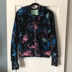 Lululemon Floral Scuba Hoodie